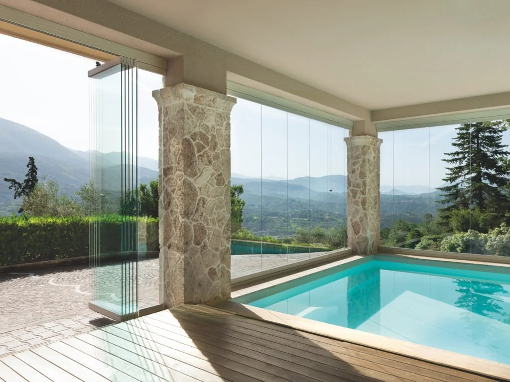 Vetrate senza montanti